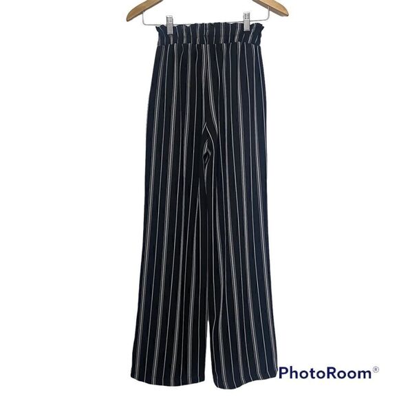 Suite Benedict made in Italy striped high waisted wide leg pants - Picture 2 of 12